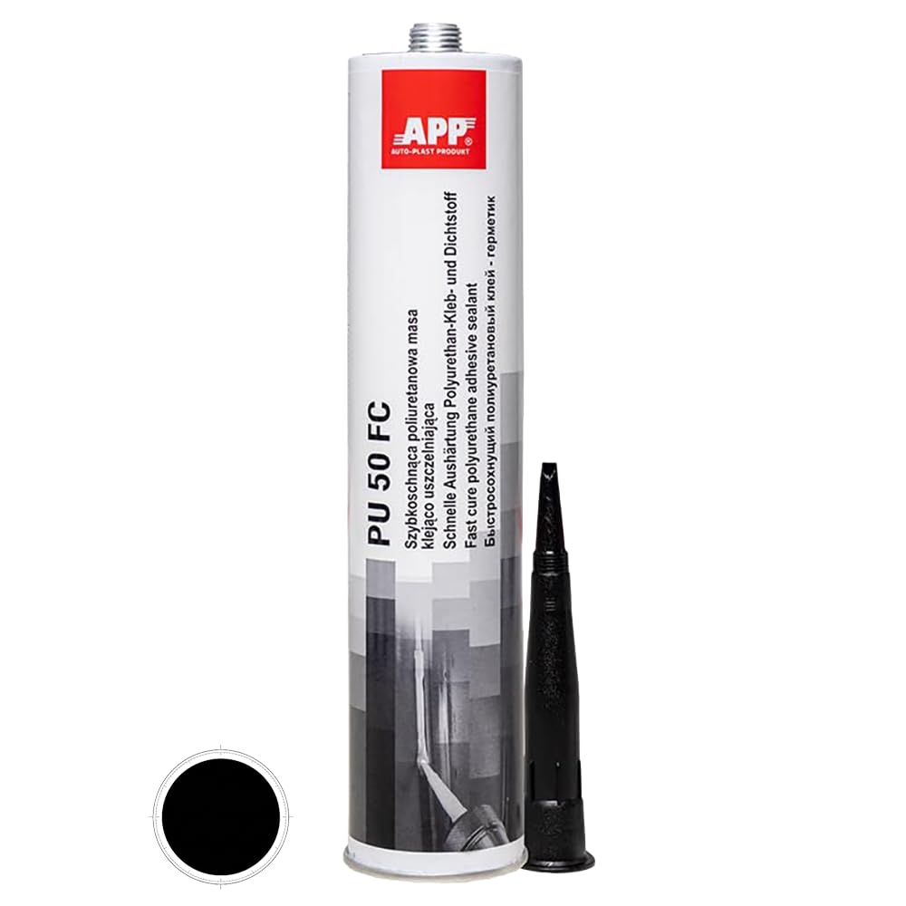 APP PU 50 FC Colle-mastic polyuréthane Noir Lot de 12 x 310 ml