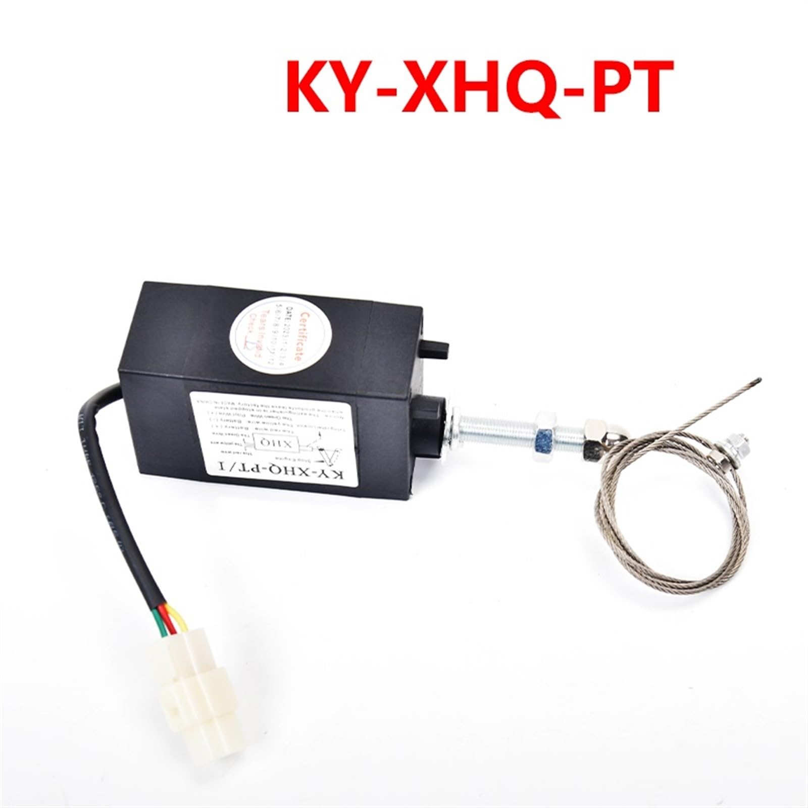 KY-XHQ-PT Válvula solenoide de Corte Combustible for Motor diésel XHQ-PT Generador 12 V 24 for Piezas del generador