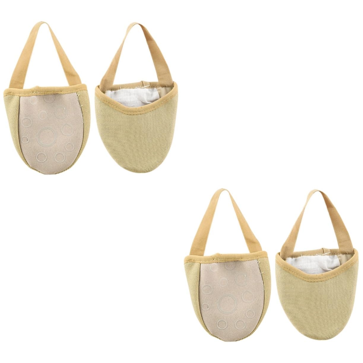 Ipetboom 2 Pairs Metatarsal Pads Women Forefoot Insoles for Women Breathable Non-Slip Forefoot Socks