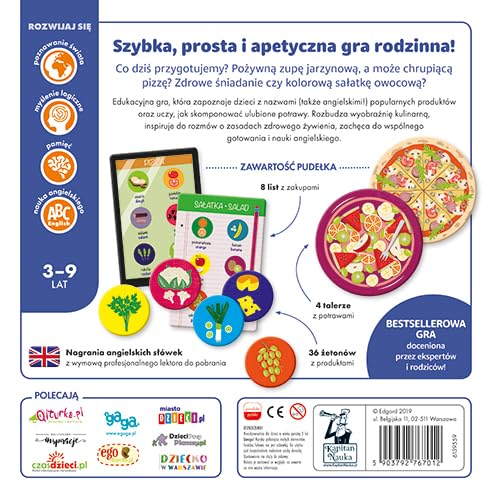 Juego educativo Gotowanie infantil de mesa y cocina didáctica 3