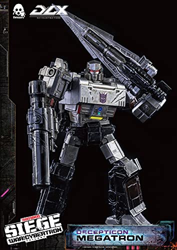 Threezero Transformers War For Cybertron: Megatron Dlx Collectible Figure, Multicolor #TOP4