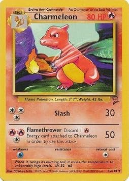 Pokemon - Charmeleon 35 - Base Set 2