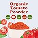 Food to Live Organic Tomato Powder, 1 Pound – Sun-Dried, No Salt Added. Rich Tomato Flavor for Cooking, Sauces, Soups and Marinades. Non-GMO, Vegan, Kosher, Bulk