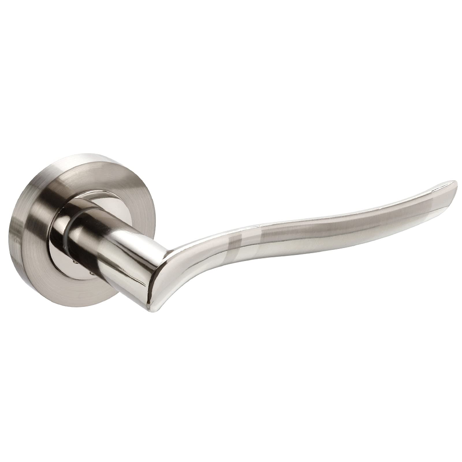 Access Hardware Chrome,Rose Duo Finish Chrome Door Handles On Rose H750020d - From Handle King
