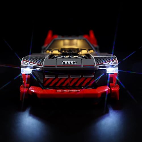 Vista 69 de Kyglaring Kit de iluminación LED diseñado para Lego Mercedes-AMG F1 W12 E Performance y Mercedes-AMG Project One 76909 Kit de construcción