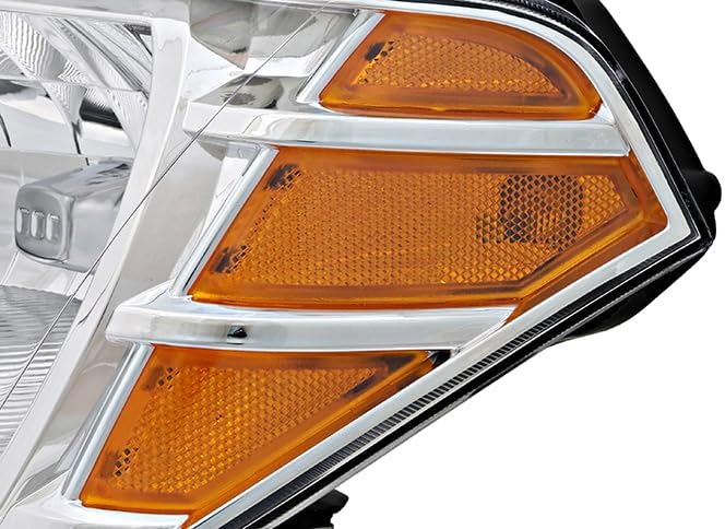 Miniatura 4 de Para Nissan Frontier Faros Lámparas Set 2009 2010 2011 2012 2013 2014 2015 2016 2017 2018 2019 Halógeno lado del conductor y pasajero