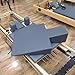 Lljsszr Upholstered Wedge,Workout Pad,Exercise Equipment for Pilates Reformer,for Home Balance, Grey