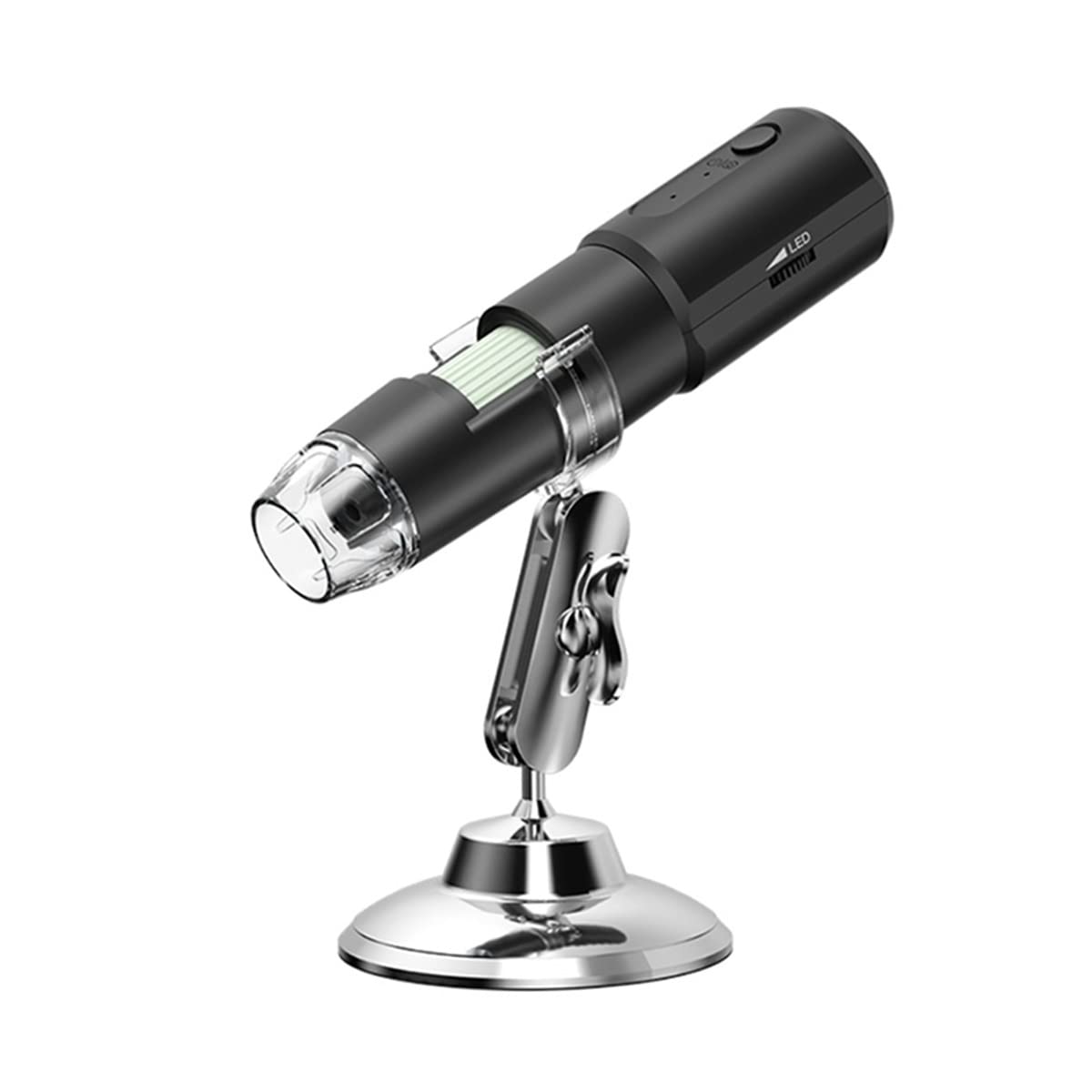 Kit di accessori per microscopio 5 0x-1000x Telefono microscopio digitale Vetrini per microscopio