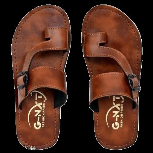 Image of Printed Flip Flops Casual Foot with Synthetic Material Slip On Design Durable Rubber Sole Comfortable Daily