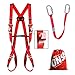 Produktbild FALLSCHUTZ - Set: Auffanggurt mit 2 haltepunkte + Element zur ladungssicherung + 2 wirbelkarabinerhaken. 031053001001