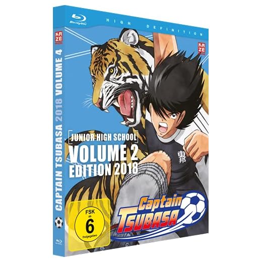 Captain Tsubasa 2018 - Box 4 - Junior High School - Vol.2 - [Blu-ray]