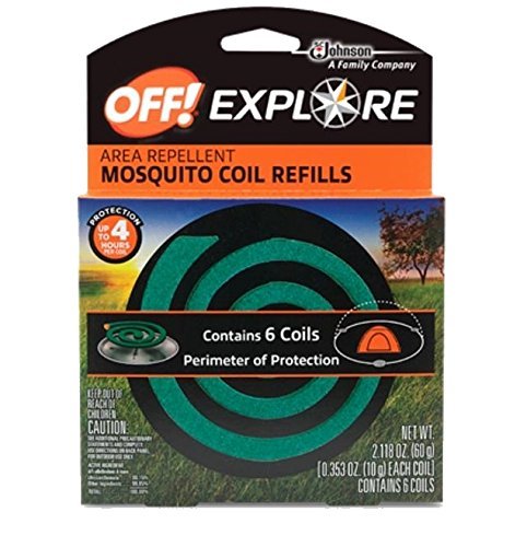 OFF! Explore Area Repellent Mosquito Coil Refills
