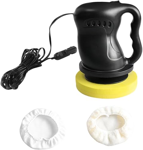 ERINGOGO Detalle del coche Pulidora orbital aleatoria Cera de alimentación Cera eléctrica pulidora pulidora pulidora variable Pulidora de coche Cera