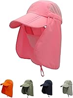 Vista 11 de LLmoway Sombrero de pesca con protección solar para hombre, mujer, niños, safari, de secado rápido