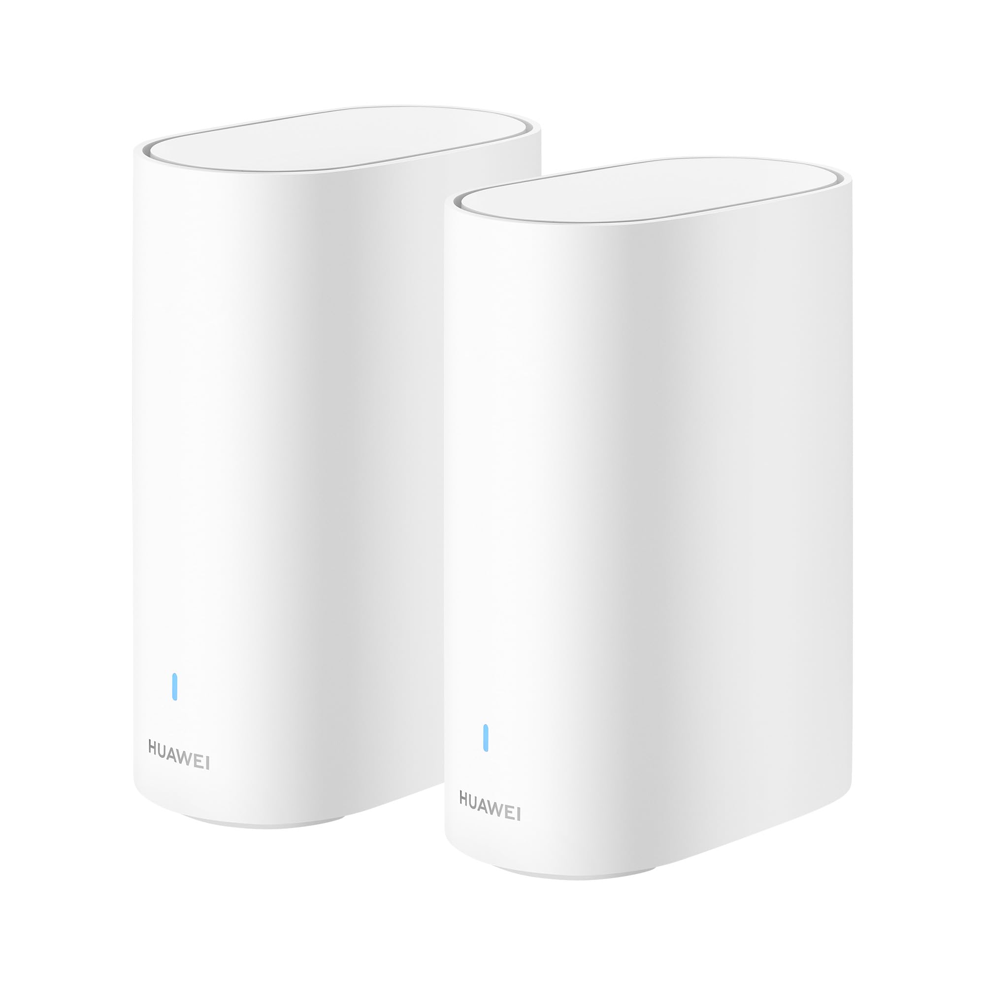 HUAWEI WiFi Mesh 3+ Router, Dual-Band Wi-Fi 6 AX3000, WLAN-Abdeckung im ganzen Haus, über 250 Geräteverbindungen, Wanddurchdringung, Keine DSL-Funktion, 30 Monate Garantie, Weiß, 2er-Pack