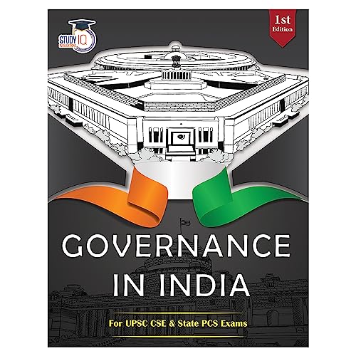 Image of Governance in India Book For UPSC CSE 2023 (1st Edition) by Study IQ | Governance in India Book UPSC Edition