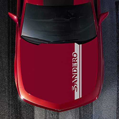 TURIM Vinyl Adhesive Cover， for Fun Car Cover Dacia Sandero Cover Stepway R4 XploreTech road Street