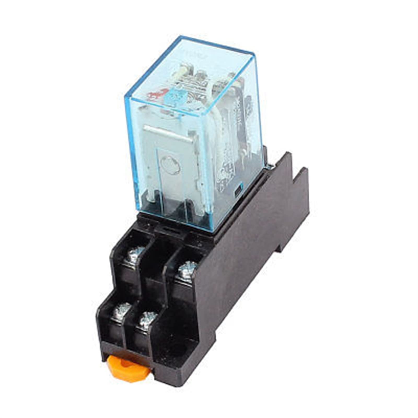 JGNAYRKJQI MY2NJ AC 6V Coil 8Pin DPDT Electromagnetic Power Relay w Socket Base 2pcs