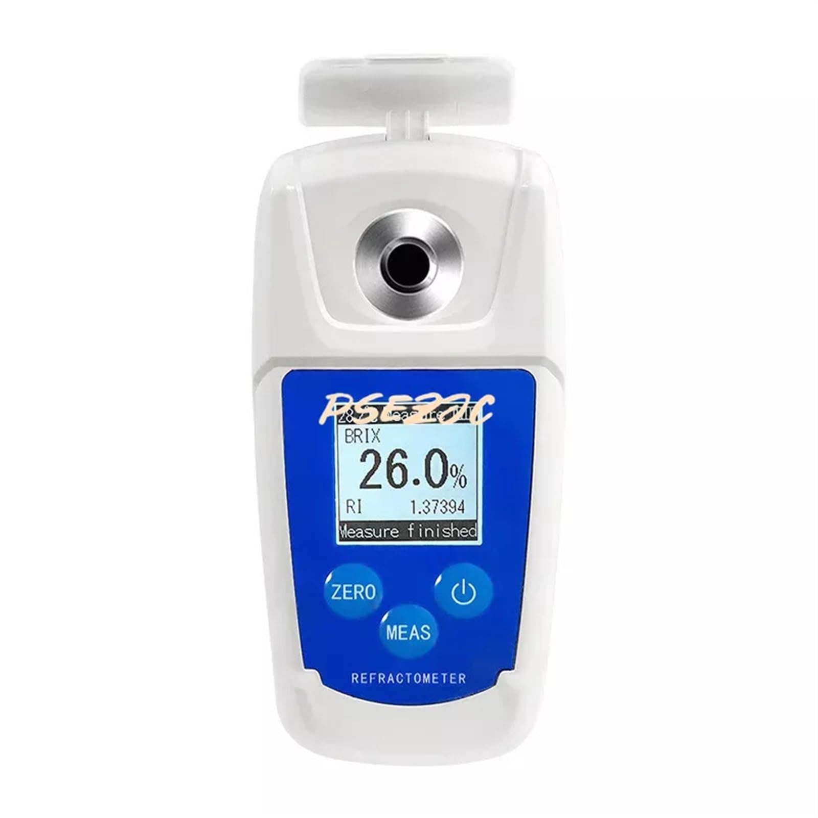 Refractometer, Sugar Refractometer Digital Display Fruit Sugar Meter Fruit Juice Beverage Sugar Content Meter Detector,for Honey,ph Refractometer