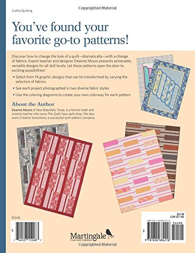 Fabric Play: Change The Fabric, Change The Quilt #TOP1