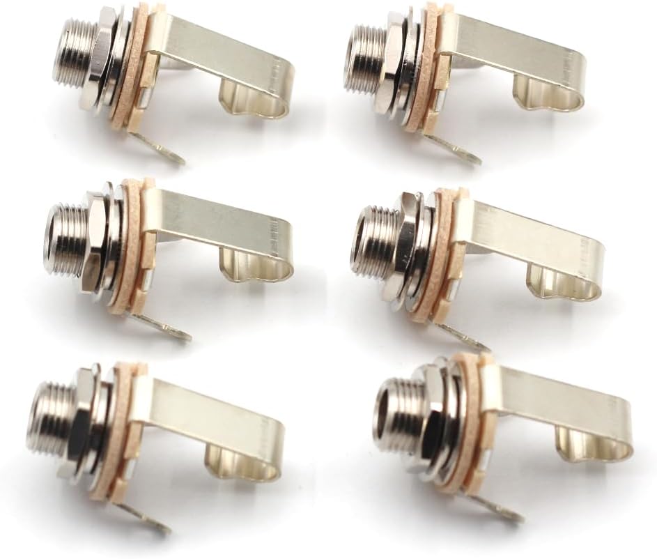 Switchcraft Output Jack, Mono - 6 Pack