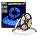 SUPERNIGHT (TM) 16.4FT 5M SMD 5050 Waterproof 300LEDs Blue LED Flash Strip Light,LED Flexible Ribbon Lighting Strip,12V 60W