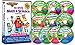 10 DVD Math & Science Collection by Rock 'N Learn (Addition & Subtraction, Tell Time, Money, Multiplication, Division, Fractions, Physical Science, Earth Science, Life Science and Human Body)