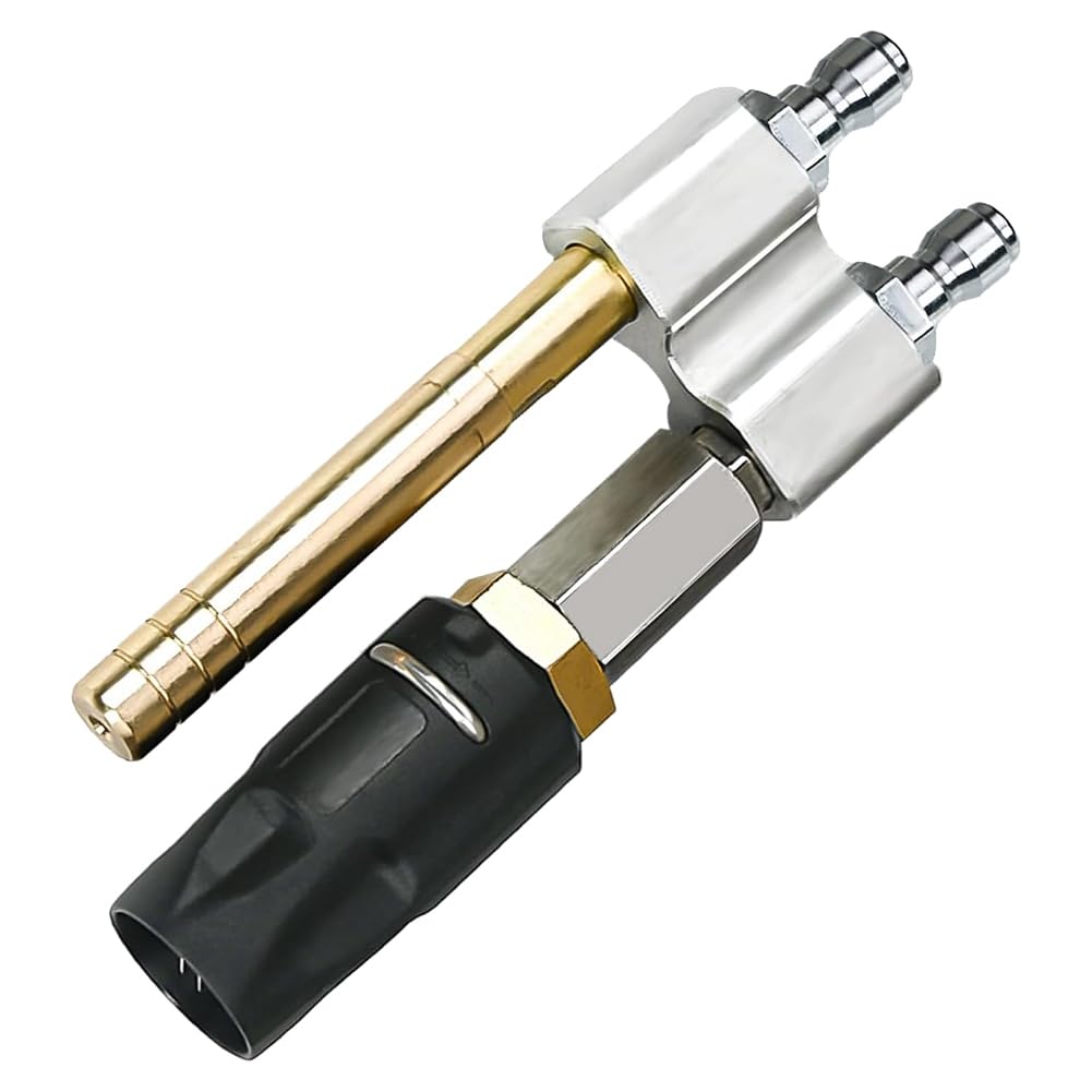 Wesafrae M5 Twist Nozzle For Pressure Washer Downstream Soft Wash Nozzlewith 1/4" Quick Connect Soap Nozzle