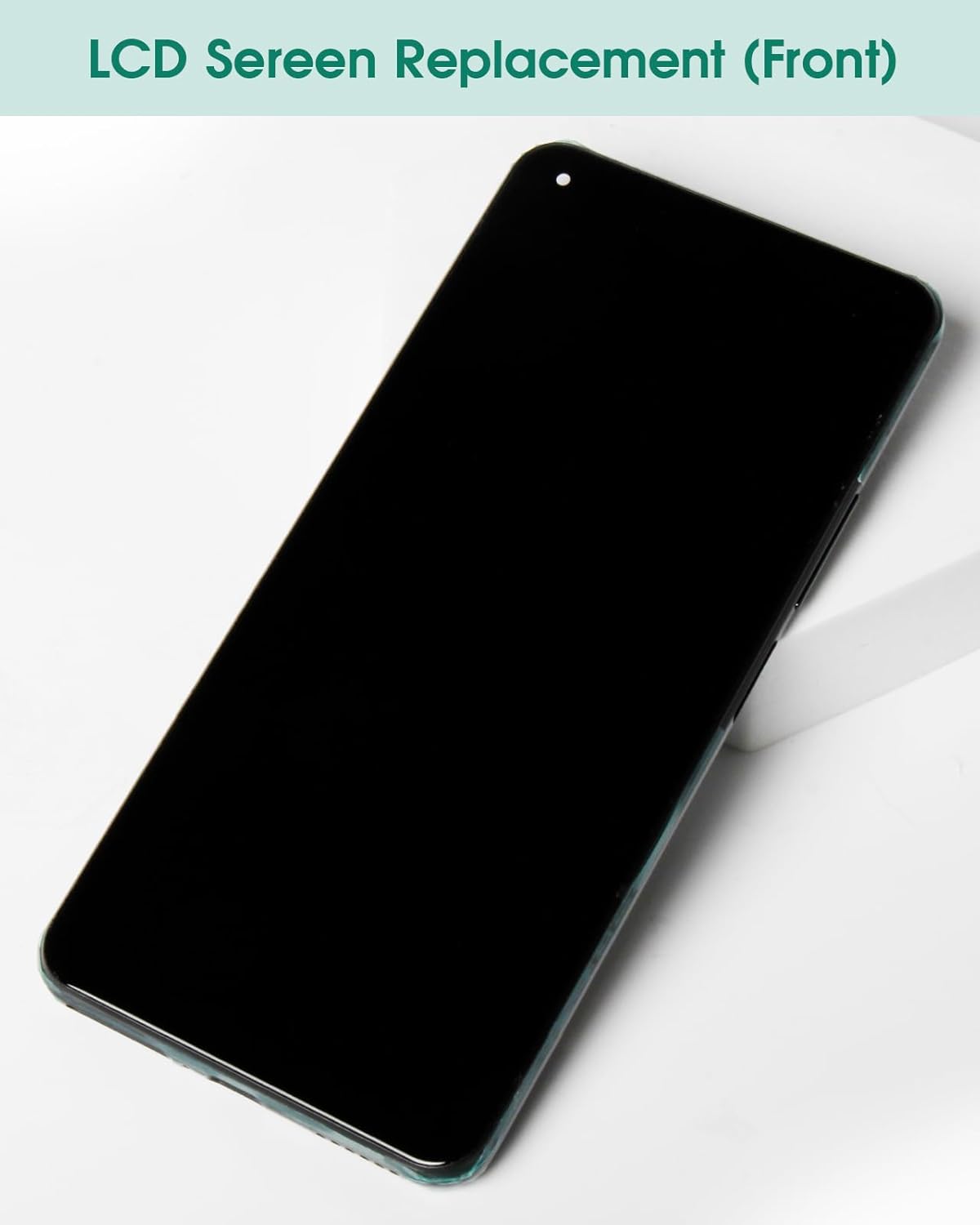 OLED for Xiaomi Mi 11 Lite 5G Screen Replacement for Xiaomi Mi 11 Lite LCD Screen for Mi 11 Lite Digitizer M2101K9G, M2101K9C, M2101K9R Display Touch Screen Assembly Repair Parts with Frame