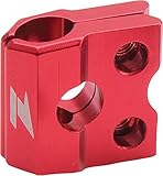 ZETA Anodized Aluminum RED Brake Line Clamp KX KXF 92-13, RM RMZ DRZ 02-13