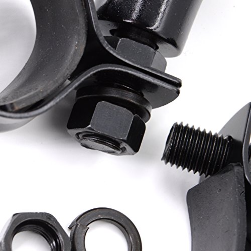 Rebel Mettle Power Handle [2 Pack] - Black - Car Steering Wheel Suicide Spinner Knob For All Vehicles [Car, Truck, Van, Forklift, Mower, Tractor, Farm/Heavy Equipment, Etc.]- Easy Turn Steering Ball #TOP5