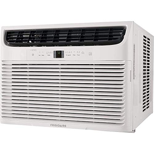 Frigidaire Energy Star 18,000 BTU 230V Window-Mounted Median Air Conditioner with Full-Function Remote Control, White
