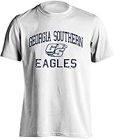 Vista 101 de Sport Your Gear NCAA Camiseta de manga corta retro con licencia oficial de aspecto desgastado para el día del juego, camiseta de espíritu deportivo