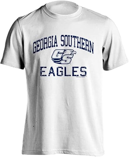 Miniatura 101 de Sport Your Gear NCAA Camiseta de manga corta retro con licencia oficial de aspecto desgastado para el día del juego, camiseta de espíritu deportivo