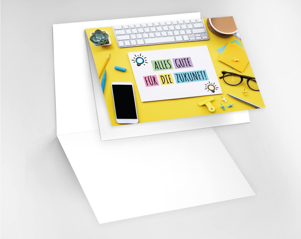 Leaving Gift Card Greetings Card for Colleagues Teachers, for Change of Jobs Retirements, Company Change - Image 3