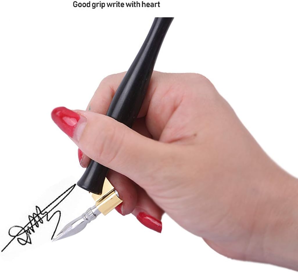 CHUANGRONG-US Oblique Calligraphy Dip Pen Nib Holder Nigeria Ubuy