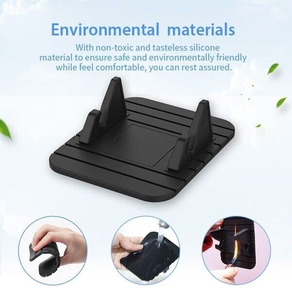 Anti-slip Car Silicone Holder Mat Pad Dashboard Stand Non-slip Car Phone Holder