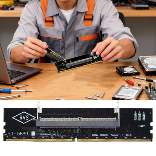 ACOLY DDR5 Memory Card for Laptop to Desktop for DDR5 Memory Modules for Desktops and Laptops