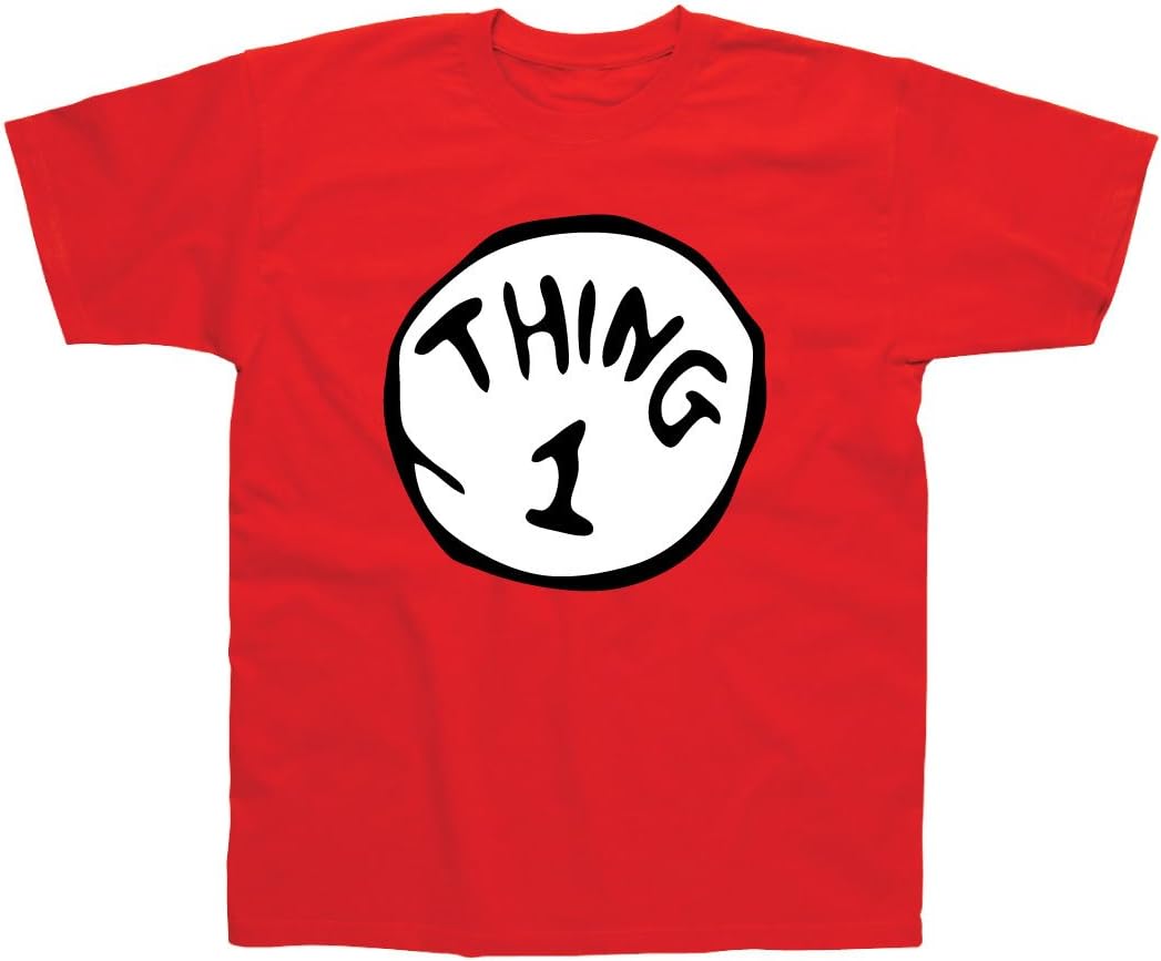 Postees Thing 1 Inspired Book Day Adults & Kids T-Shirt