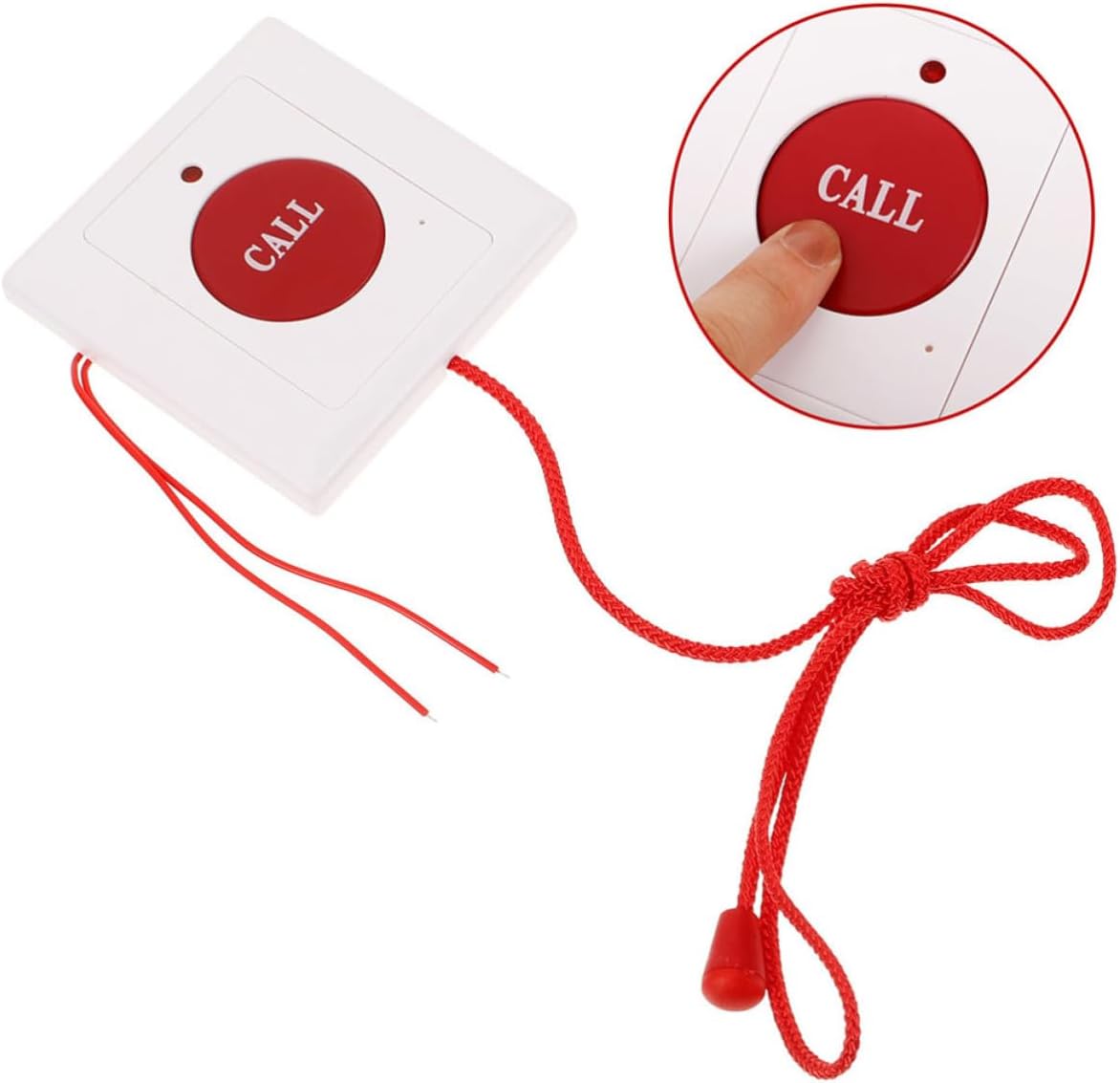 Emergency Call Button Alert Switch Wall Mount 3pcs for Elderly