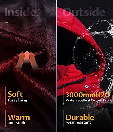 Image of Men's Puffer Jacket Waterproof Winter Parka jacket Warm Thicken Ski Coat