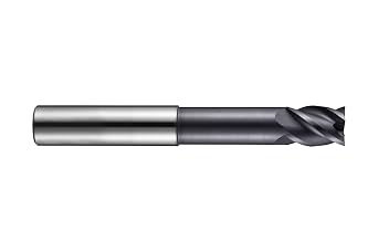 Dormer S21920.0 Shank End Mill, Altin Coating, HM, Head Diameter 20 mm, Flute Length 26 mm, Full Length 125 mm