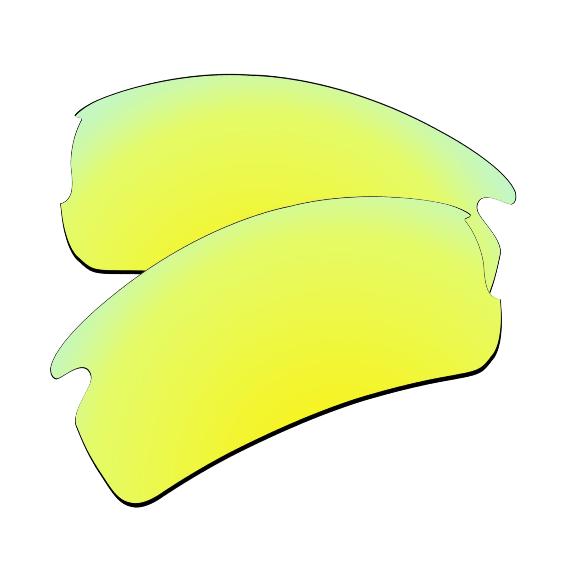 [EZReplace] 交換用 レンズ Oakley Flak 2.0 Asian Fit OO9271 サングラス（偏光レンズ）-適合Oakley Flak 2.0 Asian Fitフレーム（ゴールデンイエロー）