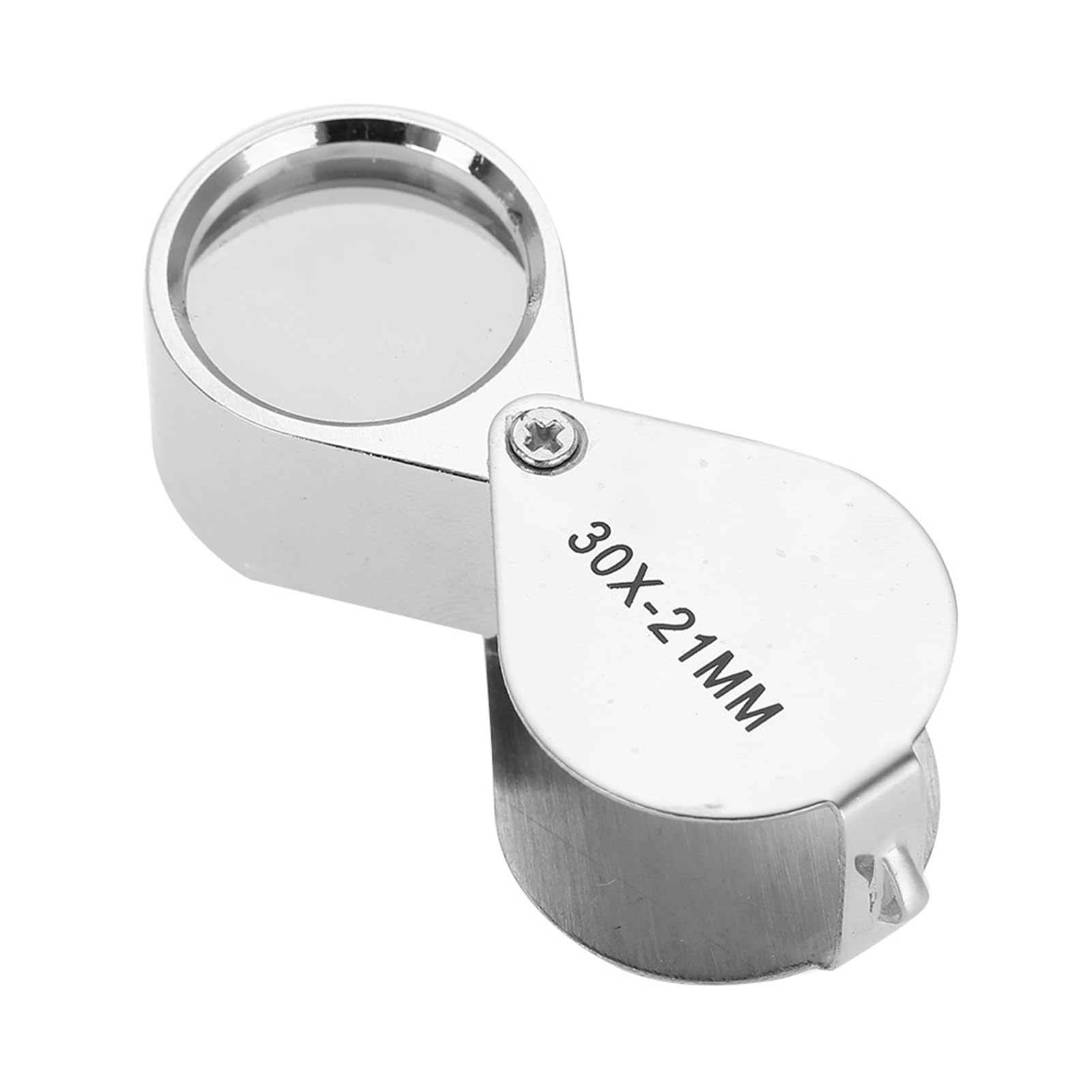 30X Portable Magnifier Folding Ket Loupe with for Jewelry Checking Reading Magnifying Glass with Light Foldable Magnifying Gllupp 30X Portable Magnifier Folding Ket Loupe with