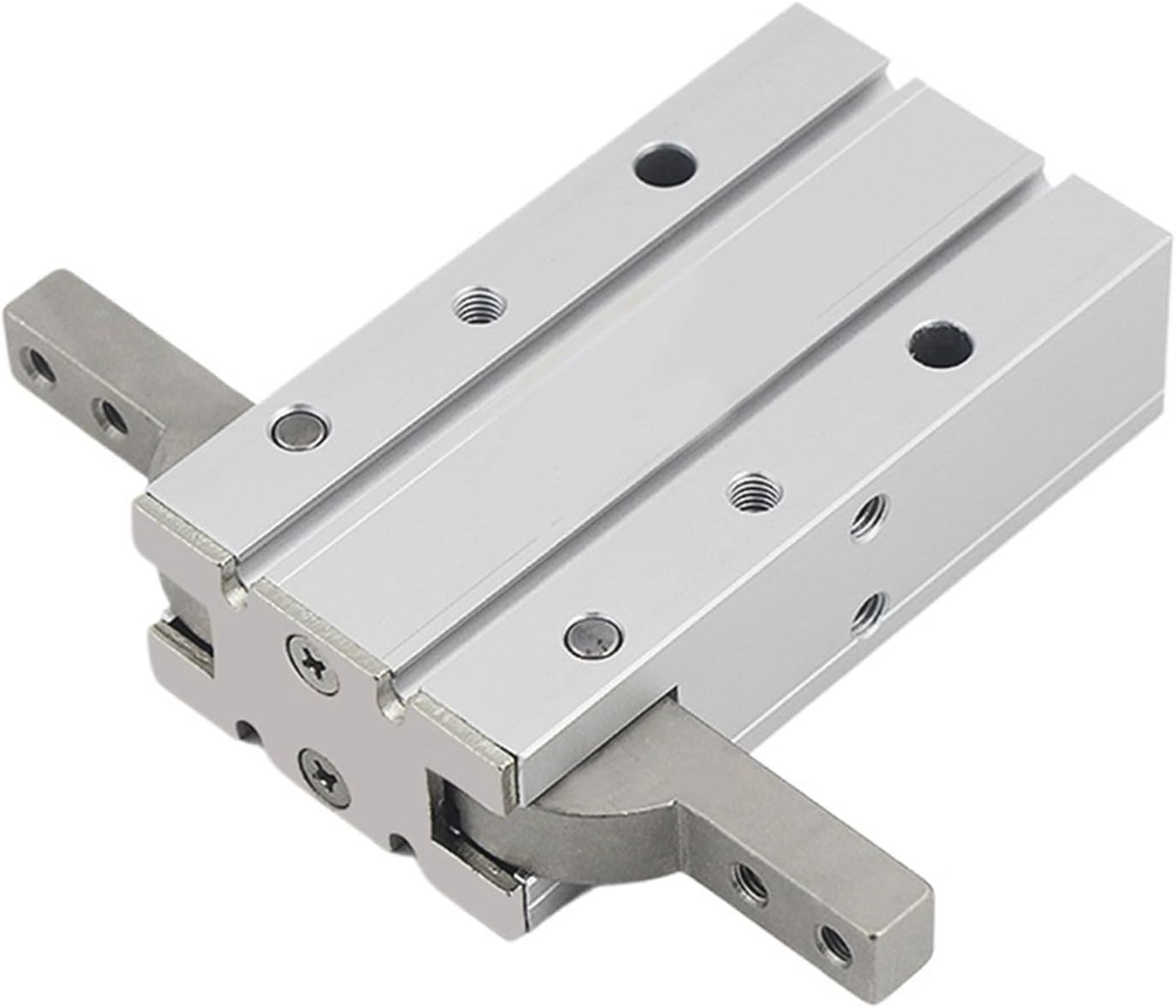 COKYIS MVS Double Acting Air Pneumatic Parallel Gripper MHY2-10D 16D 20D 25D 32D Finger Cylinder Aluminium Clamps(MHY2-10D)