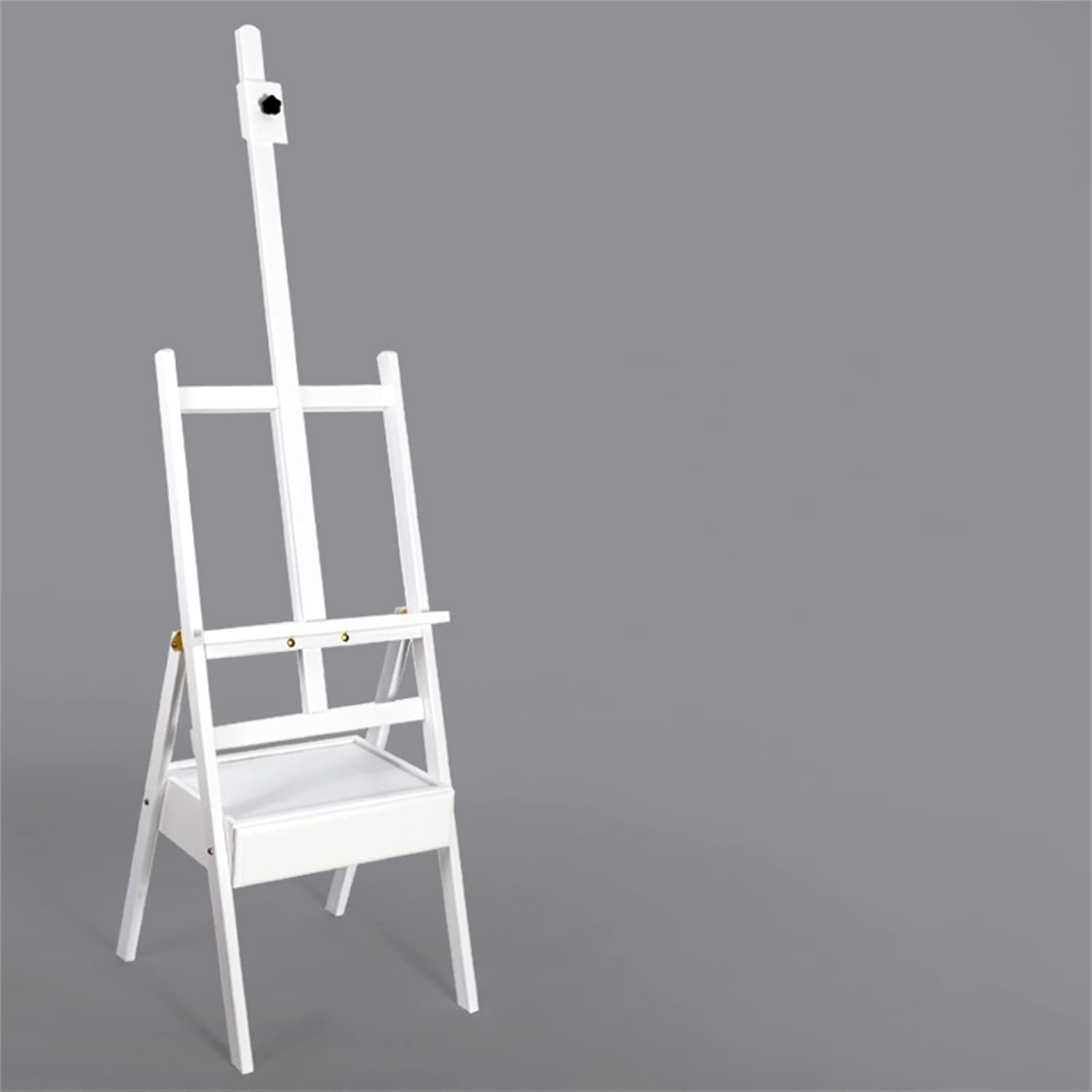 Wooden HFrame Studio Easel, Paint Easel with Drawer and
