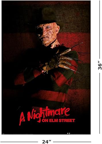 Miniatura 2 de A Nightmare On Elm Street - Póster de película (Freddy Krueger) (tamaño 24" x 36")