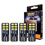 ❹ Aplicación Amplia ——Uso universal de la bombilla T10 para luces de coche interior y exterior, luces de matrícula, luces de matrícula, luces de lectura, luces de mapas, luces de la caja de guantes, luces de la sala de carga del maletero, bombillas de indicadora lateral y más.(Por favor verifique claramente con las bombillas originales o el manual del usuario antes de comprar)