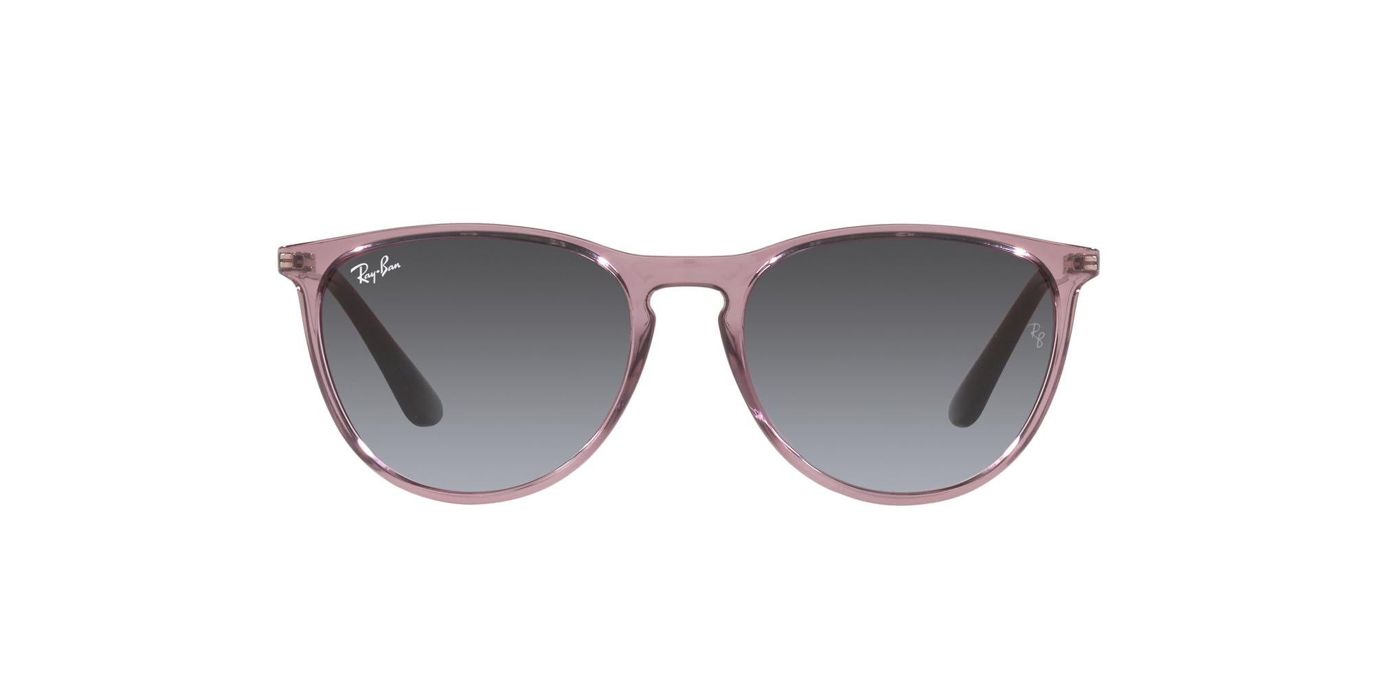 Ray - Ban Grey Kid Rj9060s Junior Erika 71078G Sunglasses Injected Violet Pantos Normal Shaded