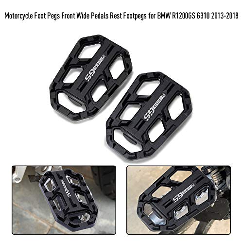 Sangmei Pegadores de pé para motocicleta tarugo dianteiro largo Pedais de descanso de pedais compatí